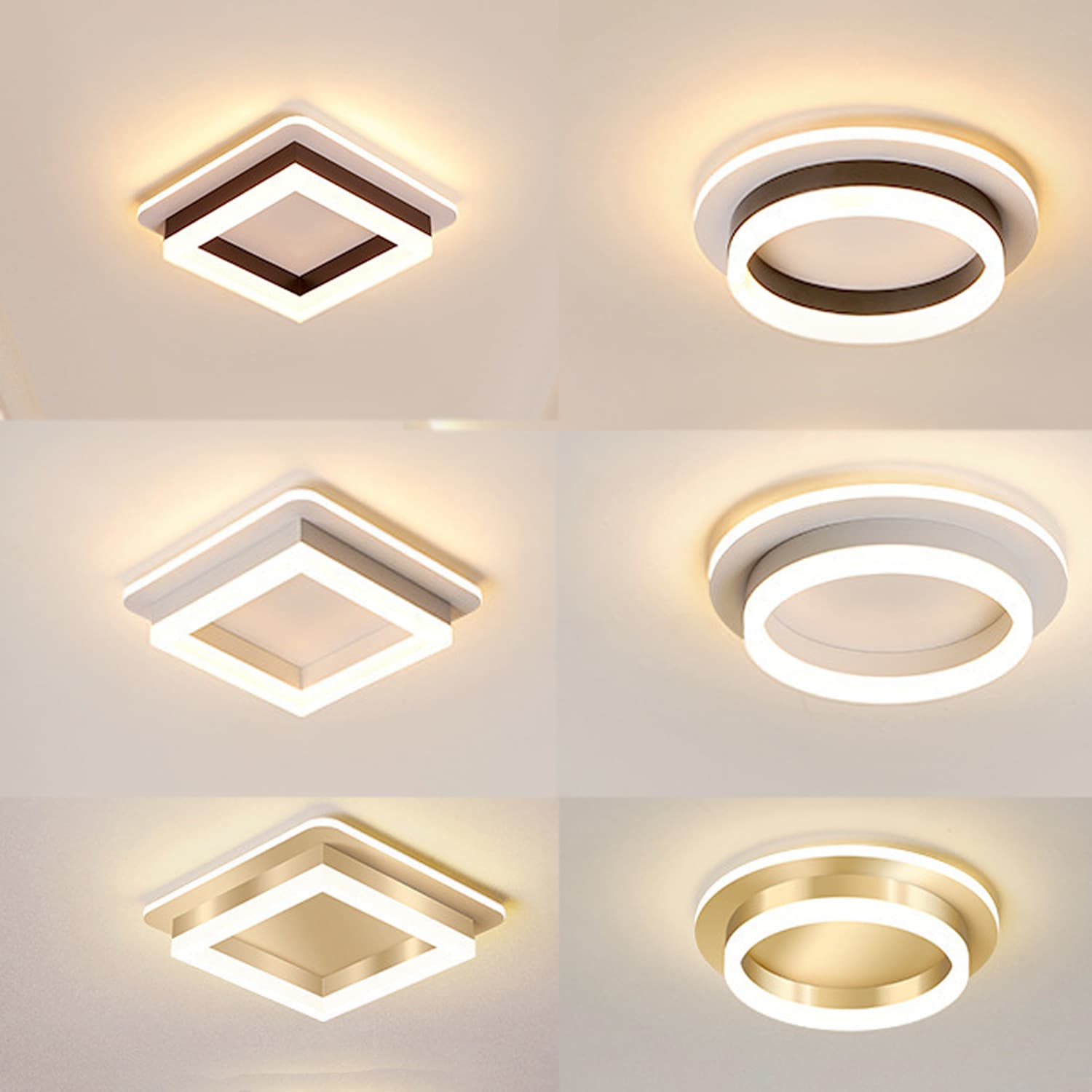 Cross-Border Aisle Light, Modern Entrance Light, Nordic Living Room Ceiling Light, Bedroom Light, Main Light, Zhongshan Lighting, Simple Balcony