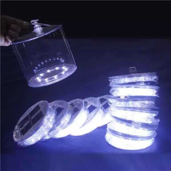 Portable Camping Lantern Tent Emergency Light Outdoor Waterproof Solar LED Folding