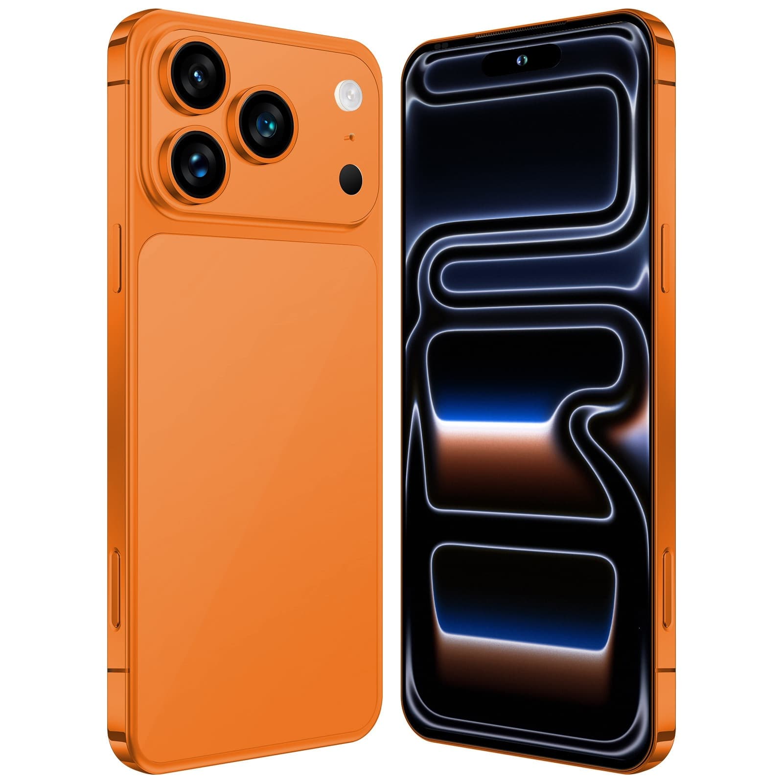 Cross-Border Best-Selling Smartphone I17 Promax an 7.3inch Large-Screen Phone Directly Shipped from the Source Manufacturer