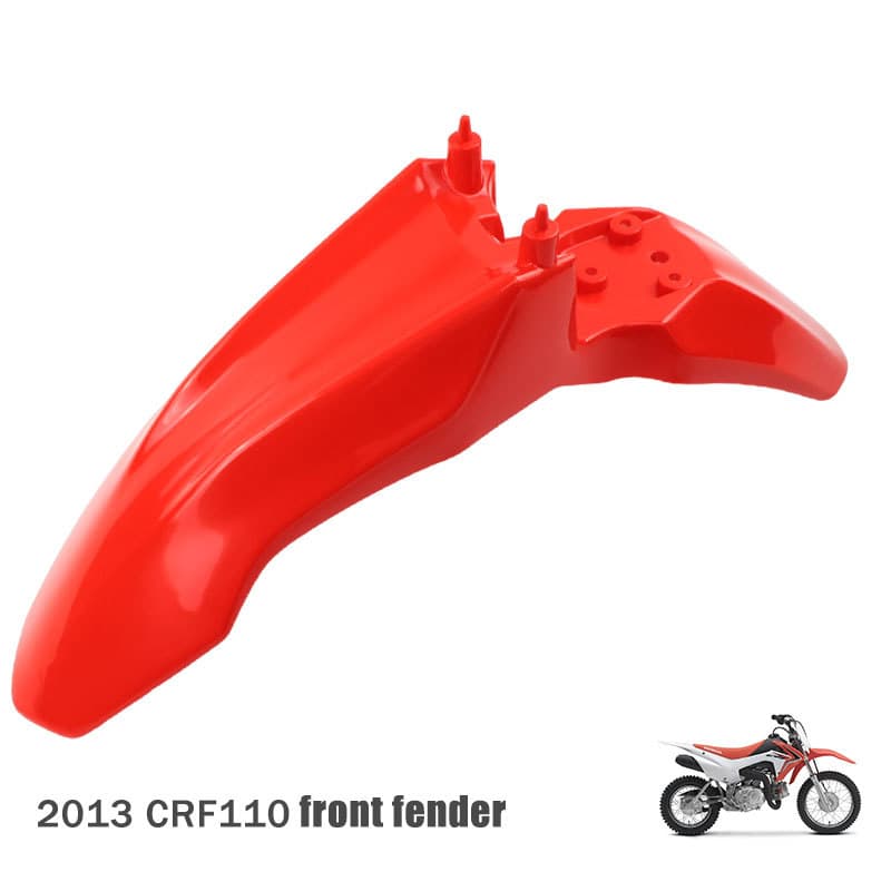 Dirt Bike Parts Front Fender Mudguard for 2013 CRF110CC BSE DB110