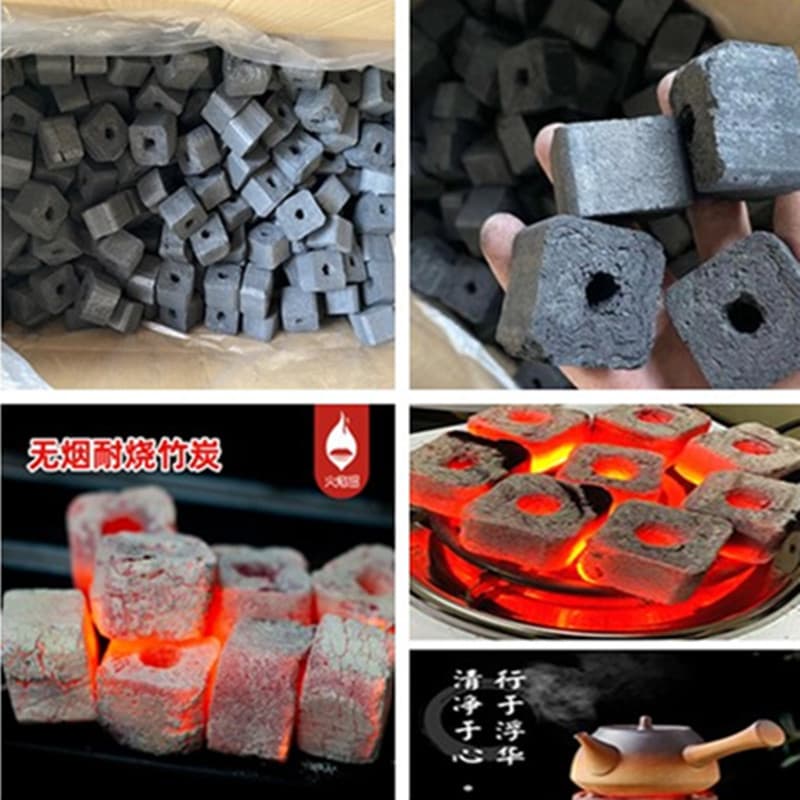 Smokeless charcoal for barbecue, tea brewing, indoor and home use, hand warmer, hot pot, smokeless and durable. Amazon