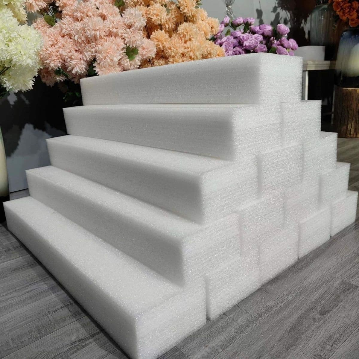 Wedding flower arrangement board high density foam pearl cotton mud multi-color optional foam board flower plant wall party wedding