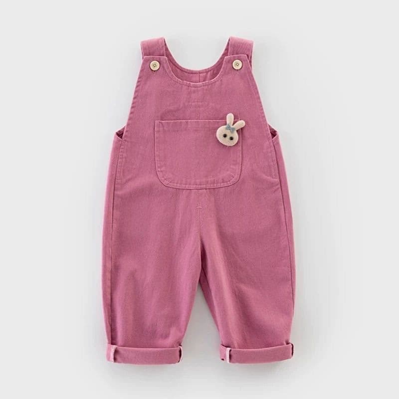 Cotton Suspender Pants Baby Pants for Girls Infant 3-in-1 Overalls Long Pants Autumn Fashionable Spring and Fall
