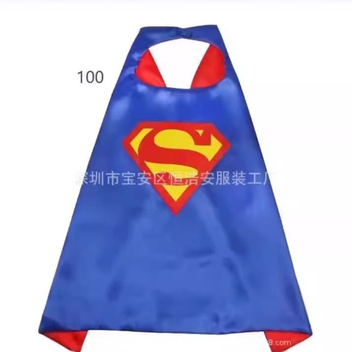 New Halloween Children's Superhero Capes: Spider-Man, Hulk, Captain America, Ultraman, Frozen