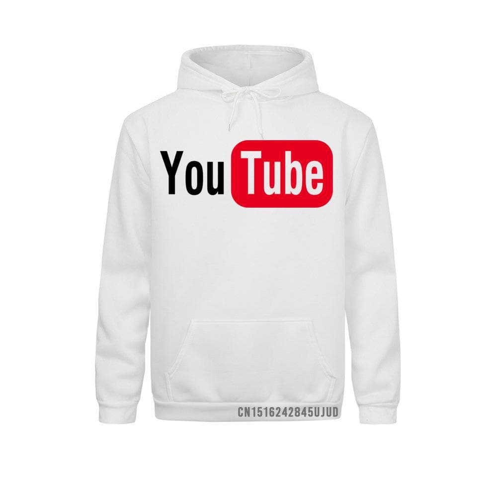 2021 YouTube Logo Print Men Sweatshirts Coats Brand Hoody Co