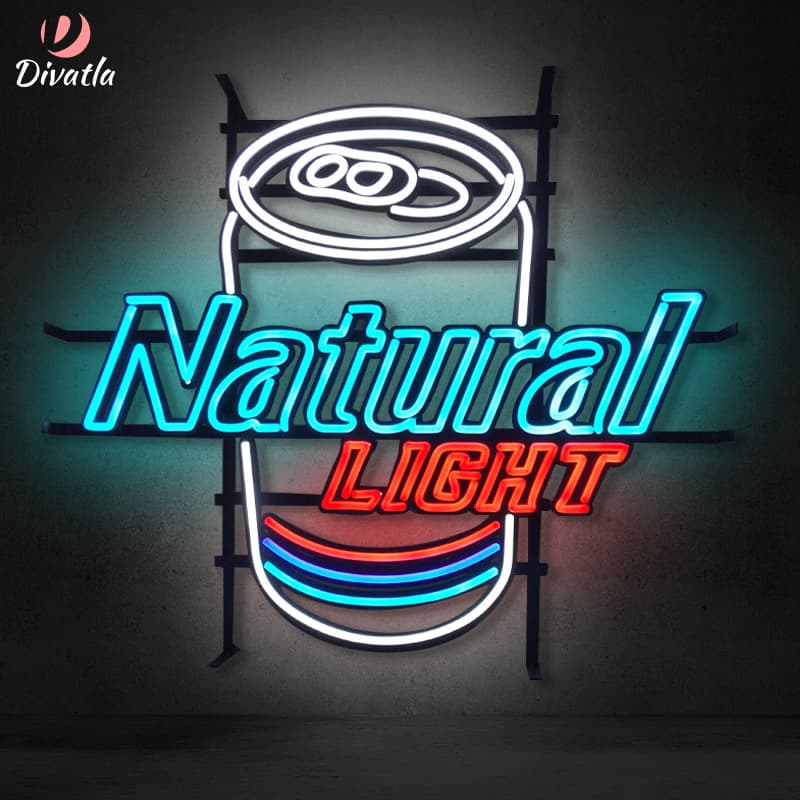 Customized neon bar lightbox patterns, neon illuminated lettering, advertising lightbox signs, and ambient decorations.