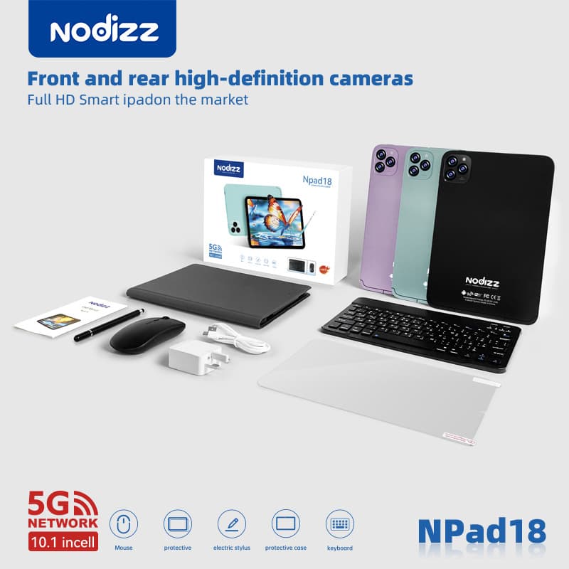 Cross-border hot selling 10.1-inch Android tablet HD IPS full screen wifi+SIM call Npad18