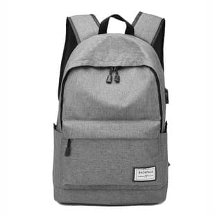 Cross-Border Schoolbag for Elementary Students, Large Capacity Simple Backpack for Men, 2026 New Fashion Ins Style Double Shoulder Bag, Export