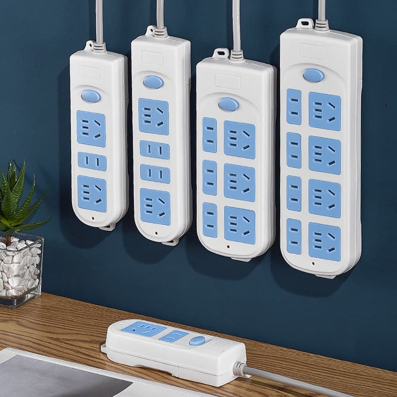New national standard household wired socket, multifunctional wired high-power multi-outlet power strip converter, wiring board USB