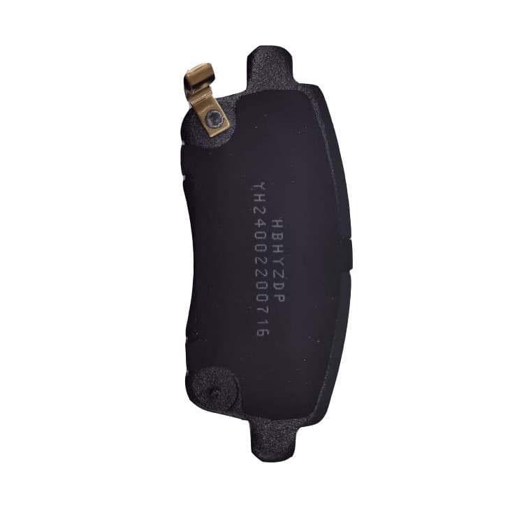 Wear-resistant, high-temperature semi-metallic ceramic brake pads for Zotye T600 rear, from source manufacturer.