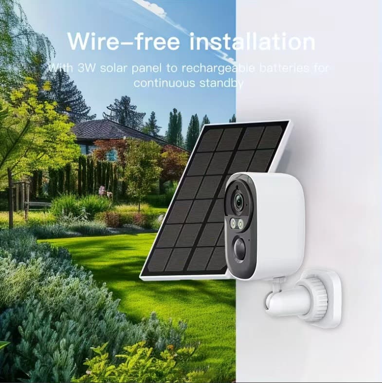 D1 Battery Camera Wireless Home Surveillance Camera WiFi Battery-Powered Low-Power Camera