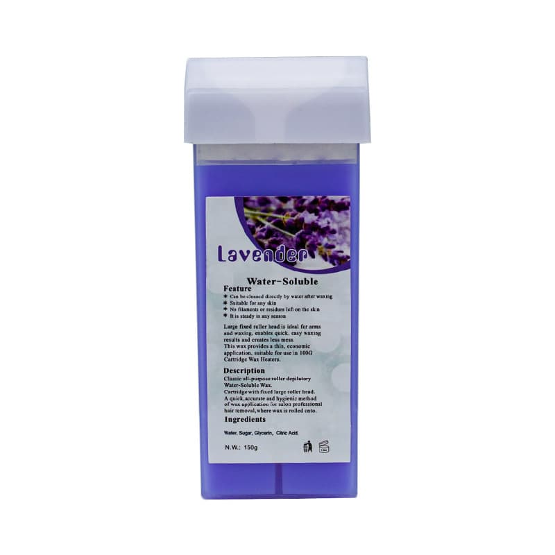 150g Sugar Wax Strips, Hair Removal Wax Blocks, Portable Roll-On Wax Heater, Full Body Wax for Legs, Arms, Hands, Depilatory Wax