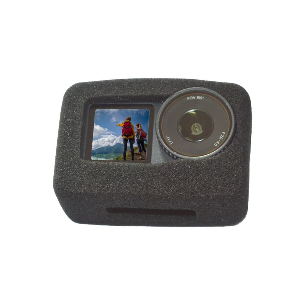 New Arrival DAJ Action 6 Sports Camera Windshield High-Density Sponge Cover DJI Action 6 Factory