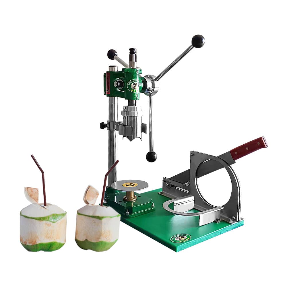 Zantop Commercial Manual Coconut Peeling and Opening Machine - Popular Manual Coconut Opener in Fruit Gardens