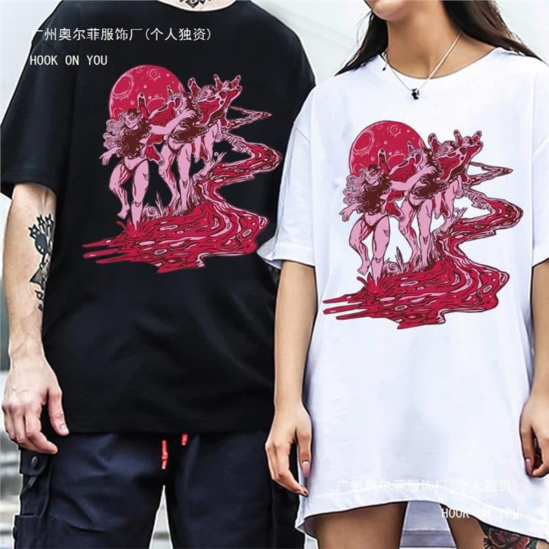 Cross-border European code Melanie Martinez Music Fairy Blood Portals T-Shirts