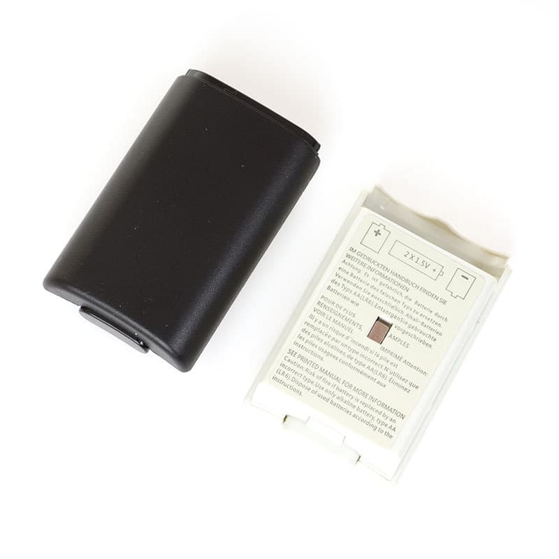 Wireless Xbox360 Controller Battery Back Cover Black And White Handle Battery Cover High Quality Customizable Sample Processing