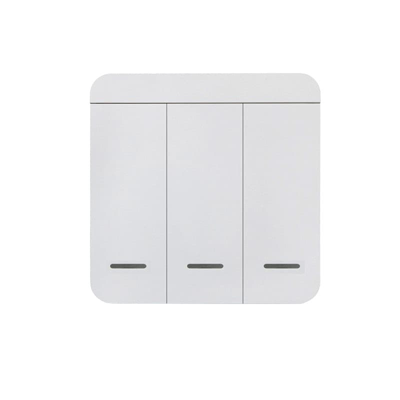 86 Panel Remote Control, Wall Switch Socket Panel Household Recessed Installation Single/Double/Triple Control Remote
