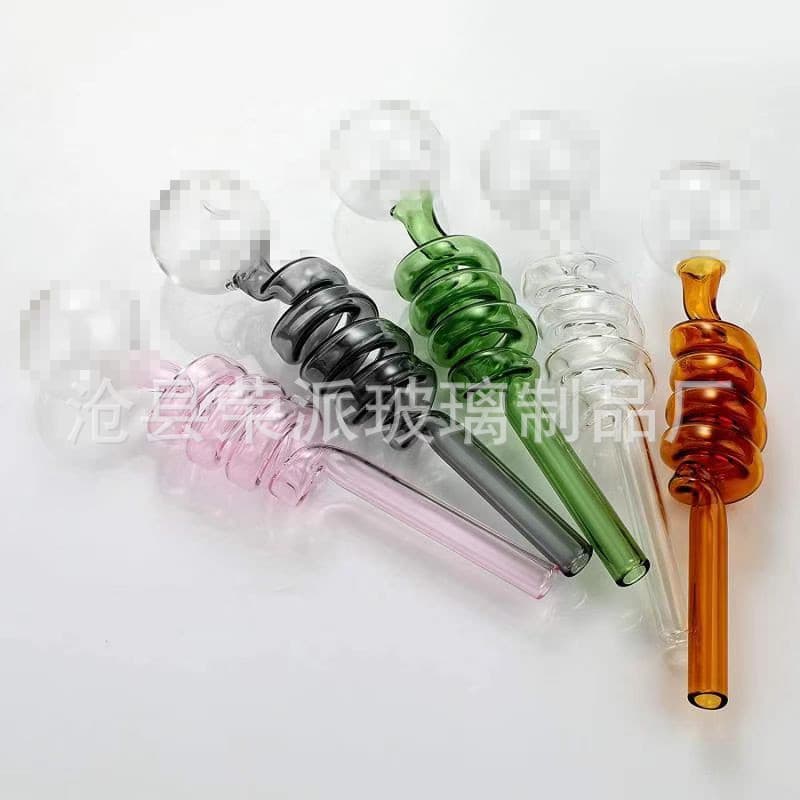 Glass Accessories Spiral Pot Coil Spring Pot