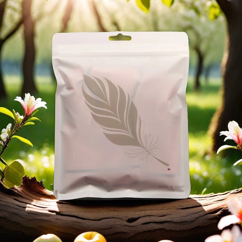 Custom sunscreen mask packaging bag underwear socks ice sleeve packaging bag wholesale mask three-side sealed bag ziplock bag