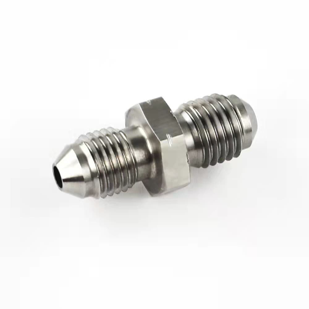 Haofa Cross-Border Auto Modification Stainless Steel Brake Hose Adapter AN3 Stainless Steel Reducing Fitting Brake Hose Connector