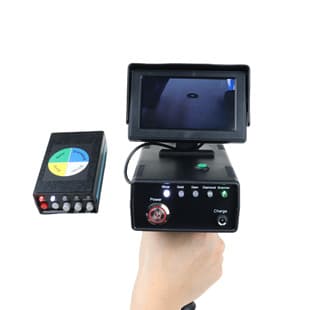 Gold, Silver Coin, Copper, Jade Metal Detector High Precision Long Range Treasure Finder with Surface Visual Display Screen