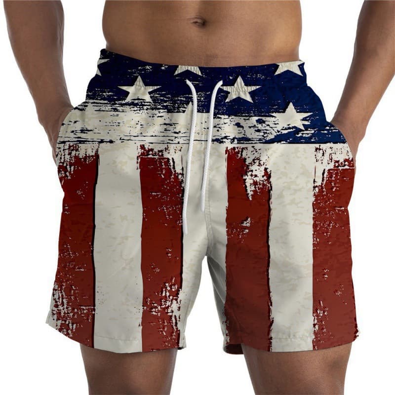 Cross-border EU Size Hawaii Beach Shorts Hot Selling New Style Seaside Shorts Digital Print 3D Fashion Trendy Wholesale Price