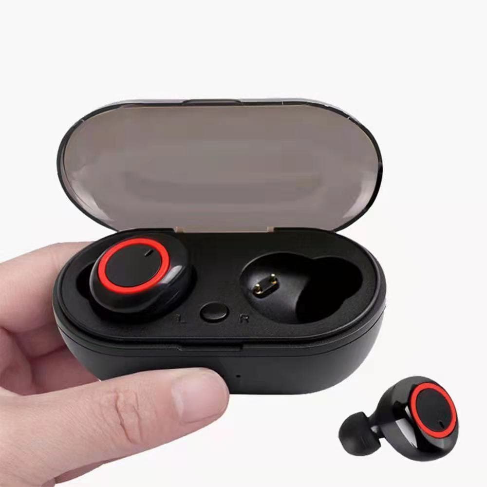 Y50 Bluetooth Earbuds Factory TWS2 Mini In-Ear Sports Outdoor 5.0 with Charging Case Touch Control Wireless Earbuds