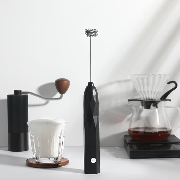 Mongdio Milk Frother Electric Milk Frother Handheld Milk Stirrer