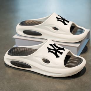 Men's Slippers 2025 New Summer Trendy Brand Outdoor Anti-Slip Casual Sandals Teen Basketball Sports Leisure Beach Slippers