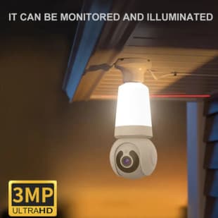 WiFi Security Camera with Light Surveillance Camera