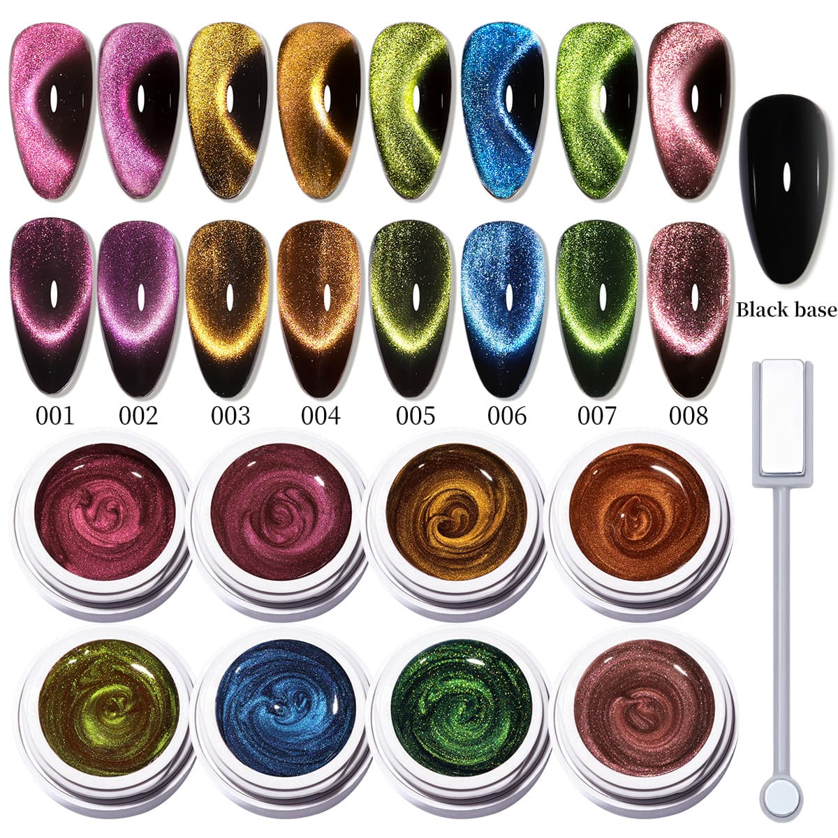 Little Ragdoll Cat Eye Nail Polish 2025 New Moisturizing Ice Transparent Exploding Cat Eye Nail Polish Internet Celebrity Popular Whitening