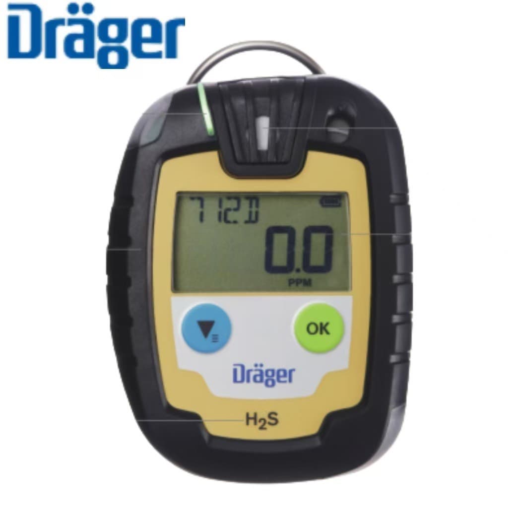Dräger Pac6000 H2S (Hydrogen Sulfide Detection) Gas Detector