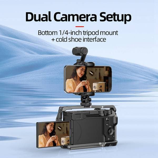 1 Piece Color: Black Material: Abs+Pc Suitable for Dji Osmo Pocket 3 Mobile Phone Extension