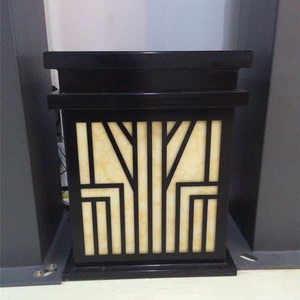 New Chinese classical courtyard lights, outdoor waterproof villa community landscape wall antique style post headlights, floor lamps.