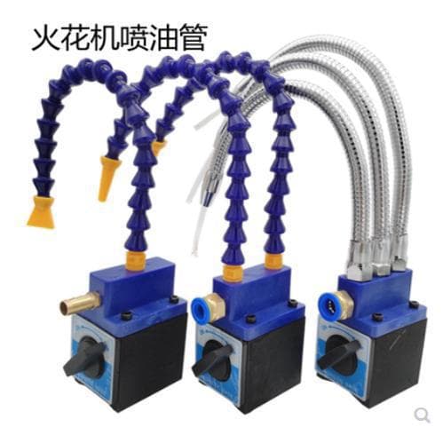 Magnetic Base Strong Magnet EDM Accessory Cooling Water Pipe Magnetic Suction Nozzle Magnet Full Set Universal Air Blow Pipe