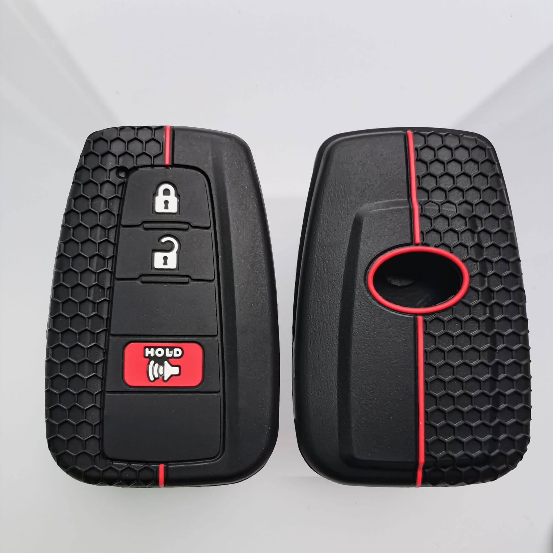 Silicone Key Case Remote Key Cover for Toyota Prius Camry Corolla