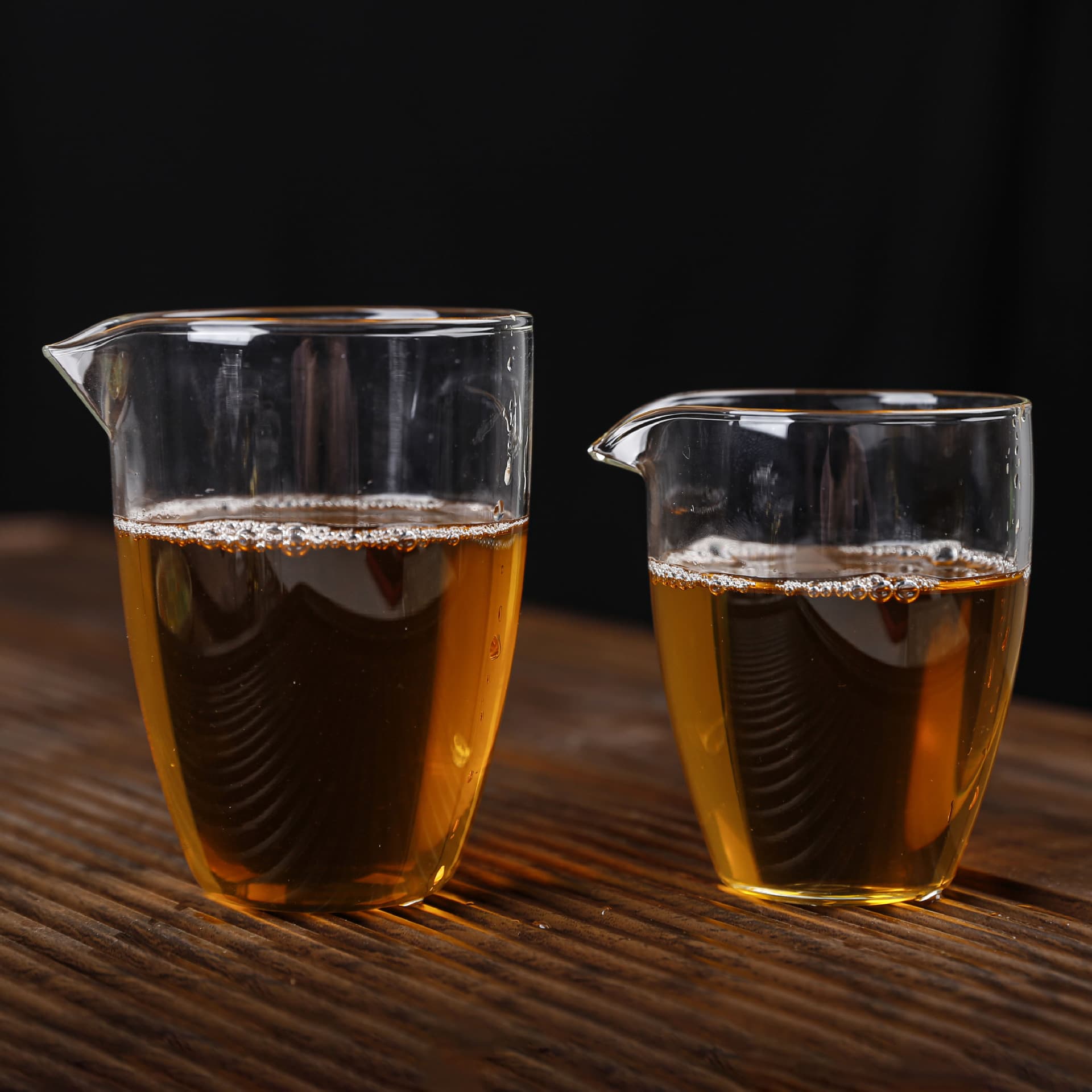 High Borosilicate Glass Fairness Cup Home Use Transparent Worry-Free Fairness Cup, Kung Fu Tea Set Tea Sea Divider with Spout