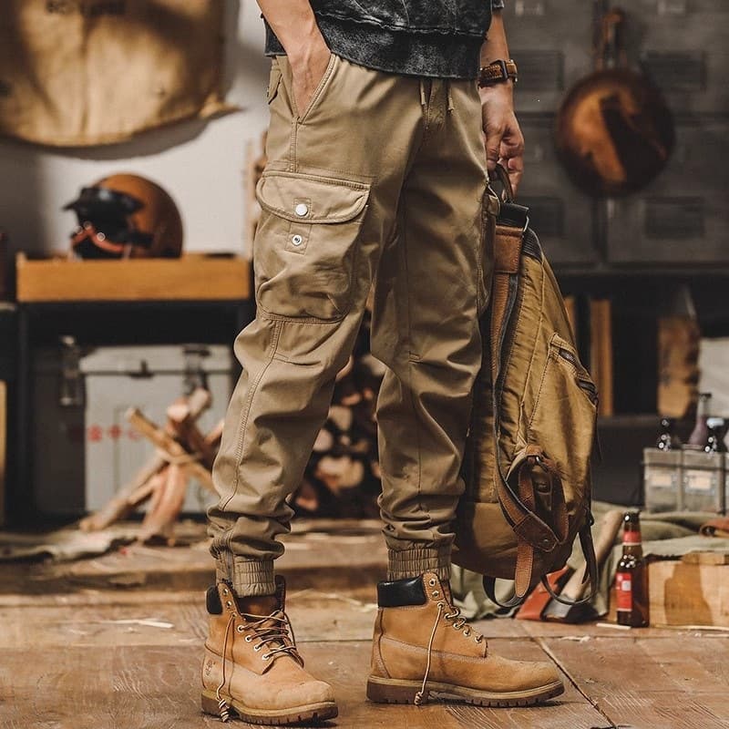 Source Factory Spring and Autumn Workwear Pants Men's Four Seasons 2026 New Zipper Legs Outdoor Tactical Casual Pants Men