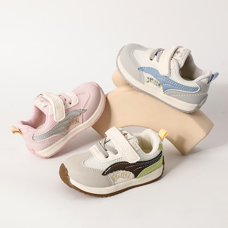 2026 Children's Sports Shoes Spring/Autumn New Baby Walking Shoes Boys Soft Sole Shoes Girls Casual Breathable Skate Shoes
