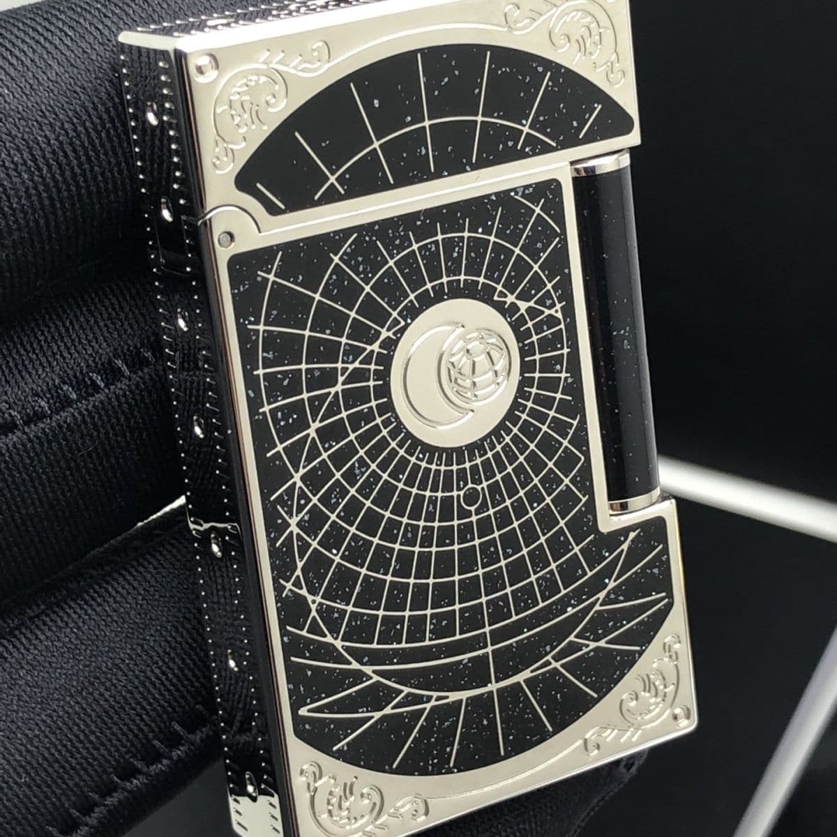 S.T. Dupont Du Peng Lang Sheng Pure Copper Starry Compass Gas High-End Lighter Chinese Paint Birthday Gift