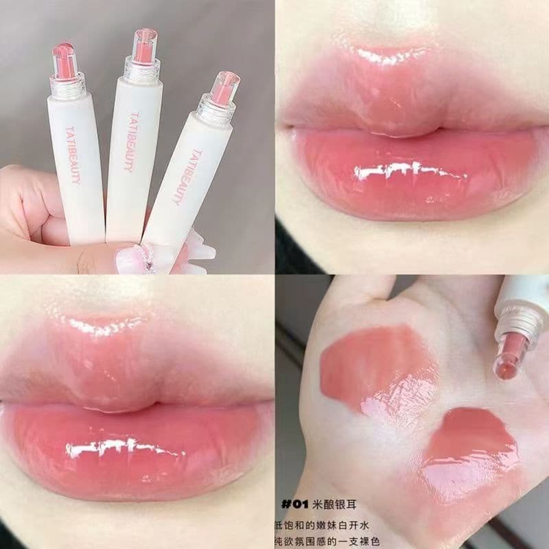 Best-selling Lip Gloss Moisturizing Mirror Finish Long-lasting Hydrating Glass Lip Plumping Waterproof Non-fading Shiny Red