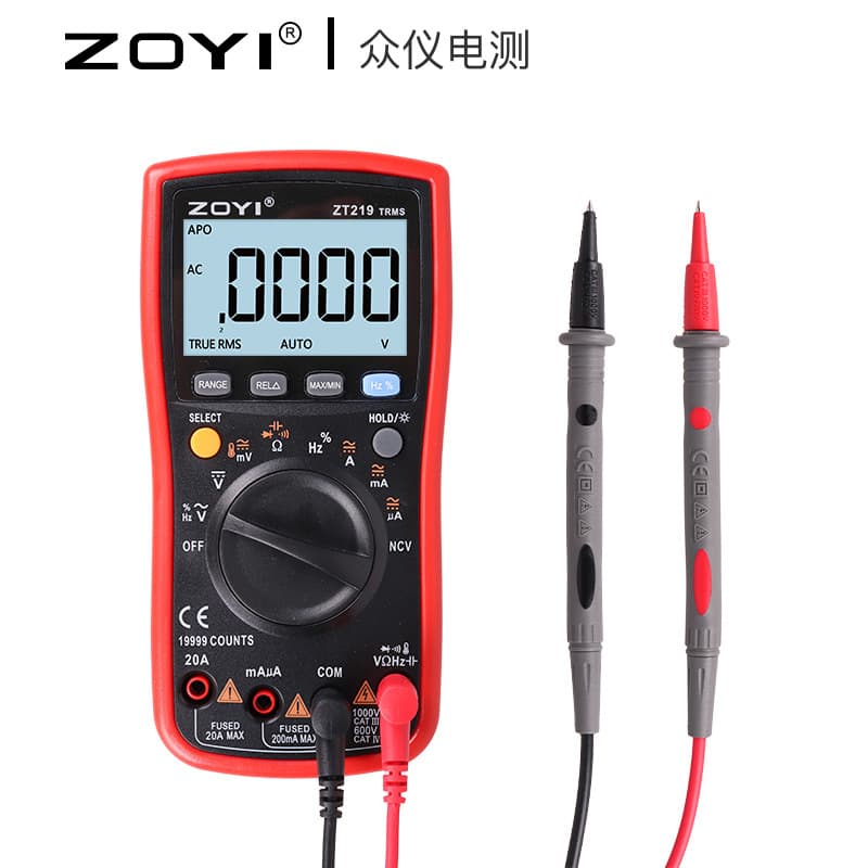 ZOYI Zhongyi XV15B+ 17B+ 903 ZT219 digital multimeter modified