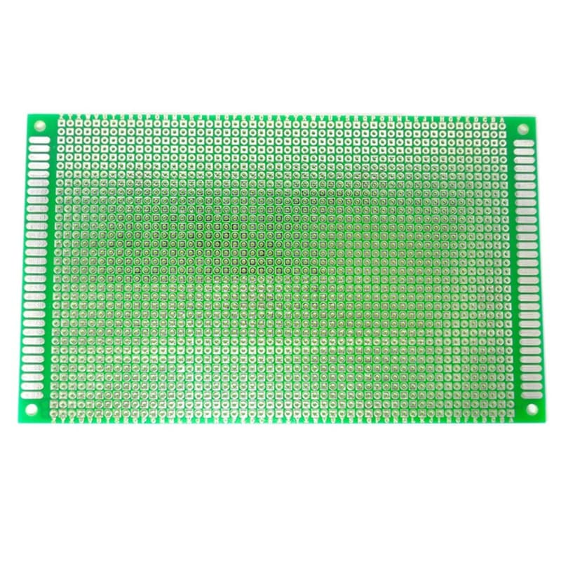 9*15CM, 1.6mm Thickness, Single-sided Tin-plated Fiberglass PCB Circuit Board, Perfboard, Experiment Board
