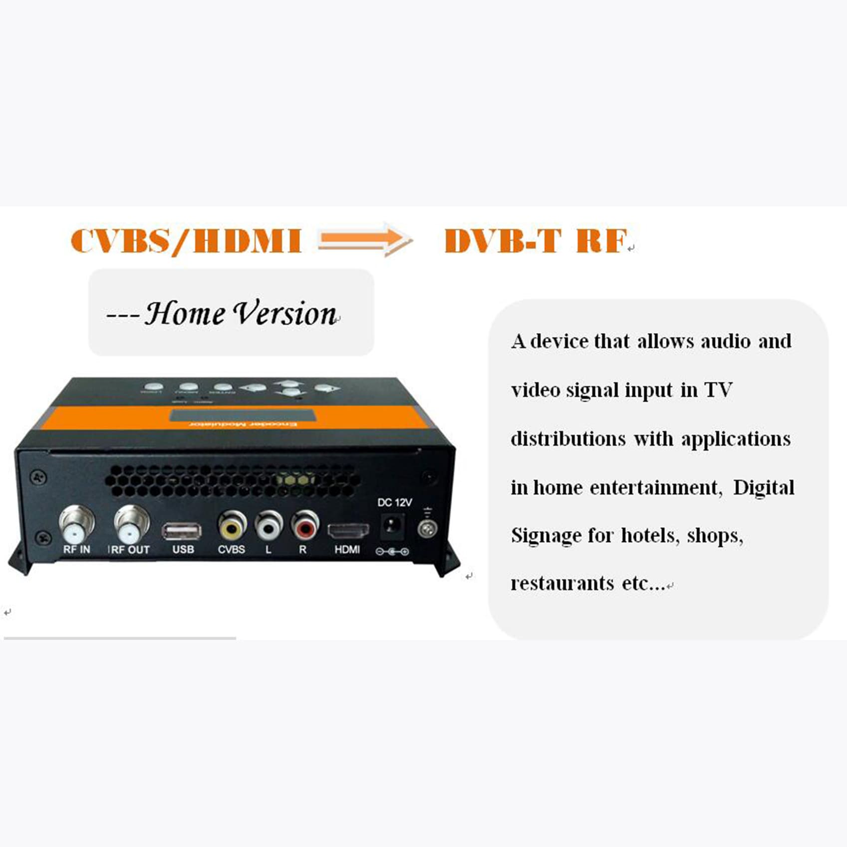 Dexin NDS3524C Encoder Modulator Tuning