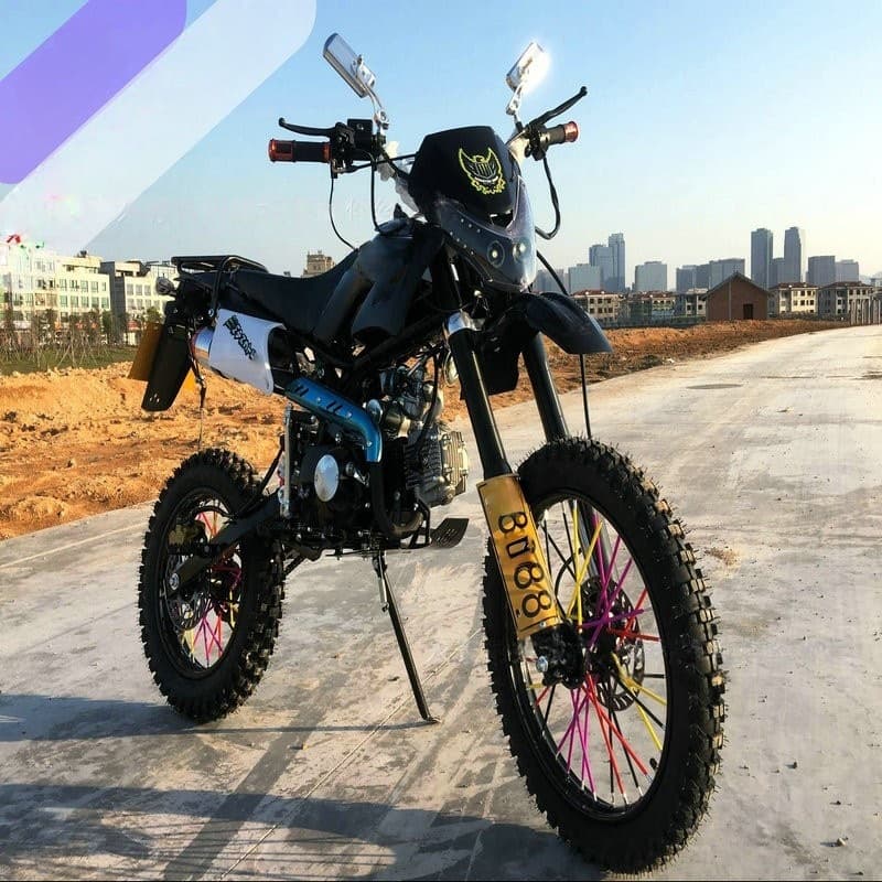 Factory Wholesale Gaowasai 125CC Off-Road Motorcycle Dirt Bike for Track and Mountain, Dual-Purpose Two-Wheeler for Export and Domestic Sales