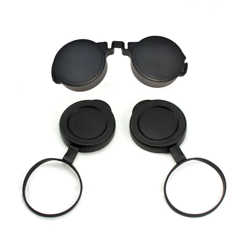 Durable Rubber Material Telescope Lens Cover Straight-Leg 10x42 Telescope Lens Cover Wholesale Optical Instrument Accessories