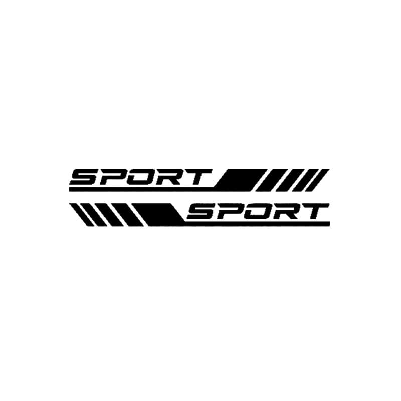 Sport Stripe Car Reflective Decal for Side Door, Motorcycle Sticker