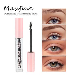 bvg Clear Brow and Lash Setting Gel, Lengthening, Curling, Smudge-Proof, Long-Lasting, English Packaging