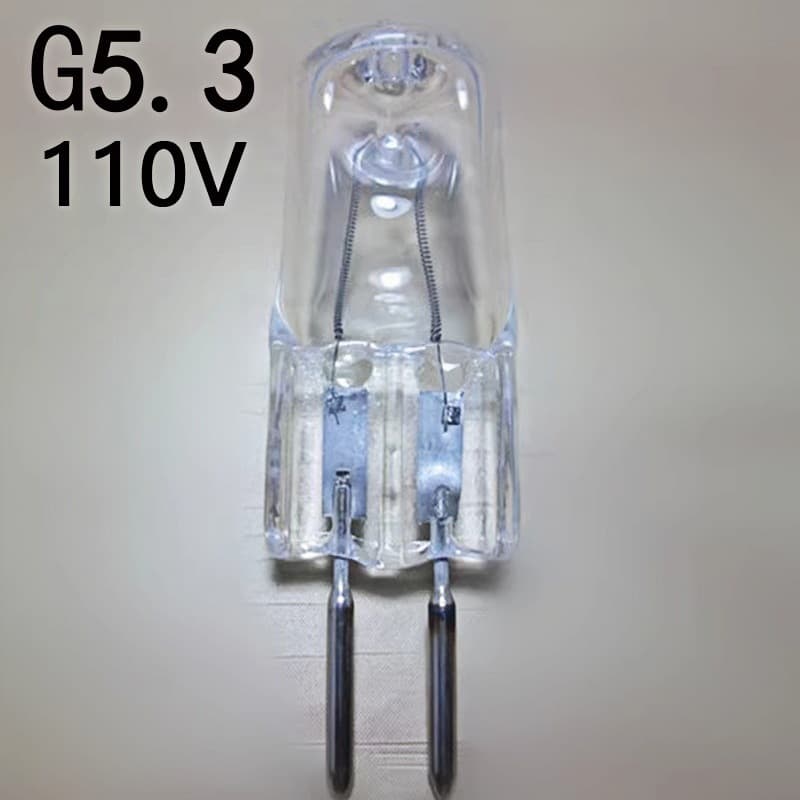 G5.3 110V 20W 40W 50W 120V halogen lamp beads, halogen tungsten lamps, plug-in bulbs