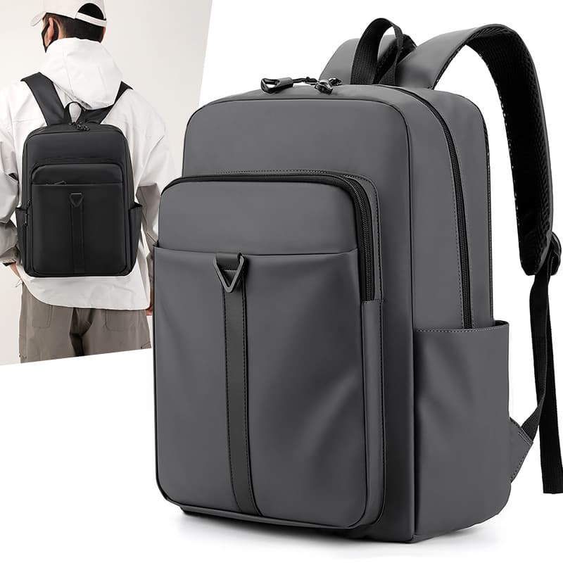 Wholesale Men's Backpack Travel Double Shoulder Casual Laptop Bag Korean Style Fashion Trend Student Schoolbag Travel Backpack